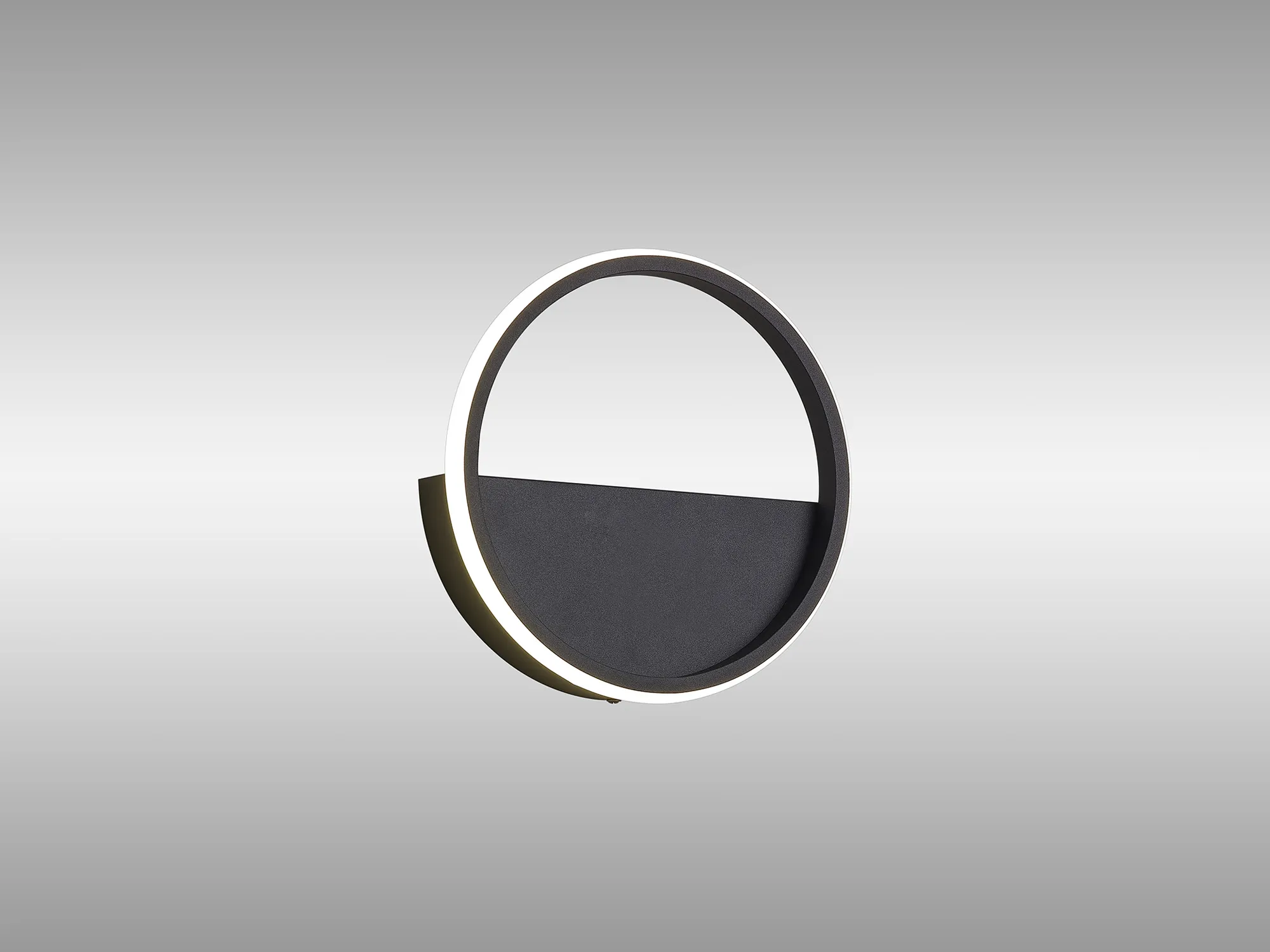 Kitesurf Black Wall Lights Mantra Flush Wall Lights